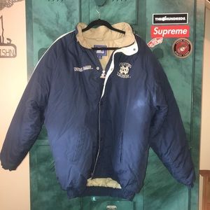 Notre dame starter jacket.